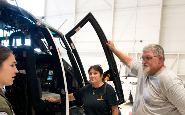 Coast Guard reunites with rescued men