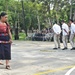 U.S. servicemen celebrate Guatemala labor day with local national army counterparts