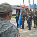 U.S. servicemen celebrate Guatemala labor day with local national army counterparts