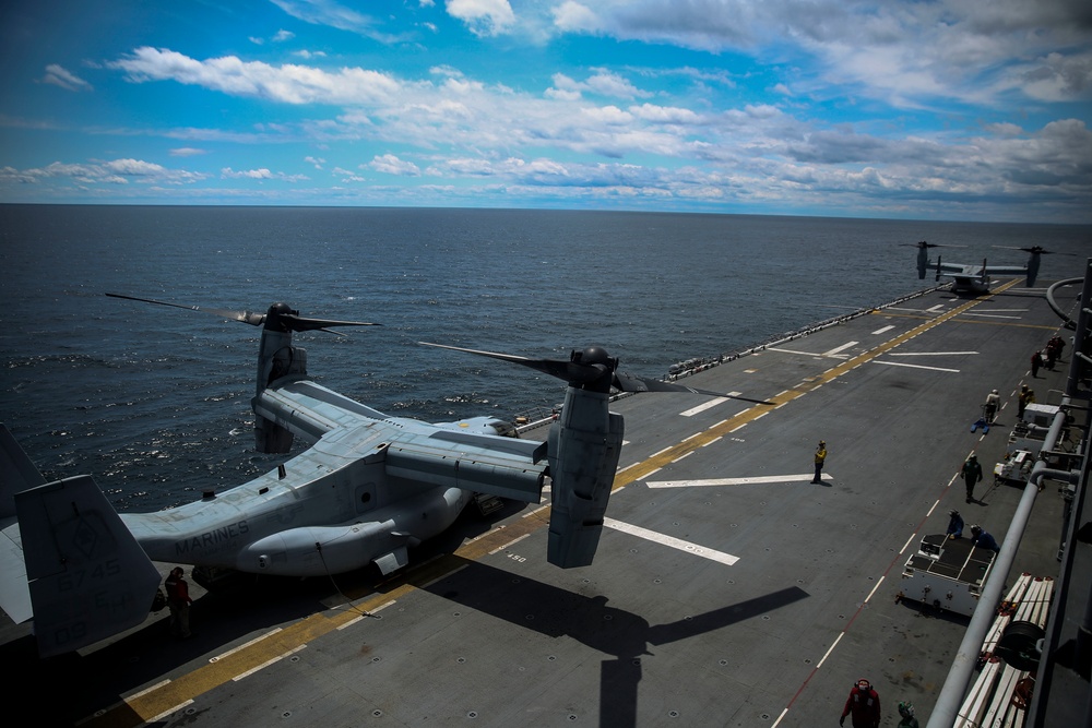 22nd MEU COMPTUEX Flight Operations