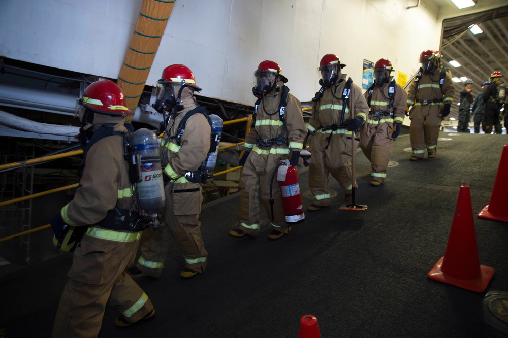 Integrated Firefighting Drill