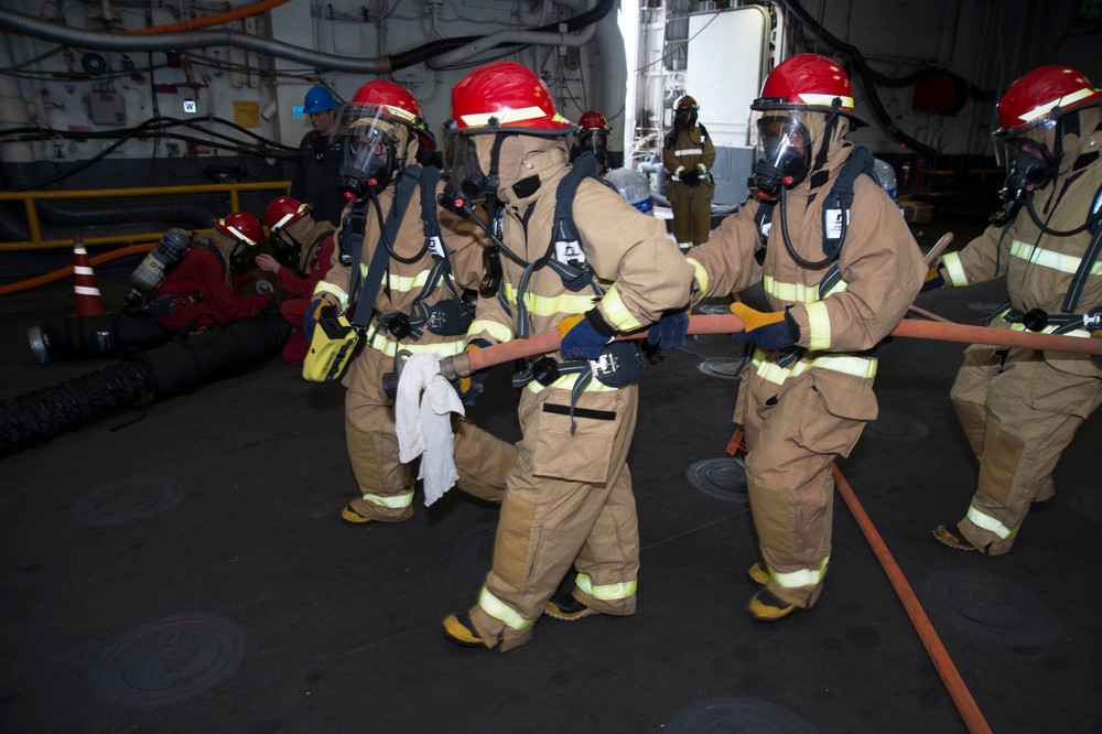 Integrated Firefighting Drill