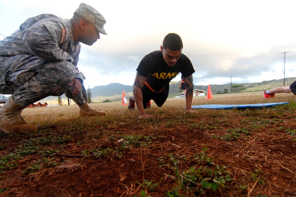 8th TSC Soldiers strive to win Best Warrior Competition