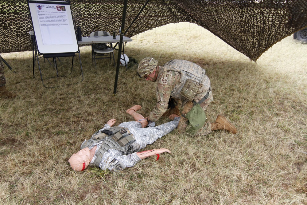 8th TSC Soldiers strive to win Best Warrior Competition