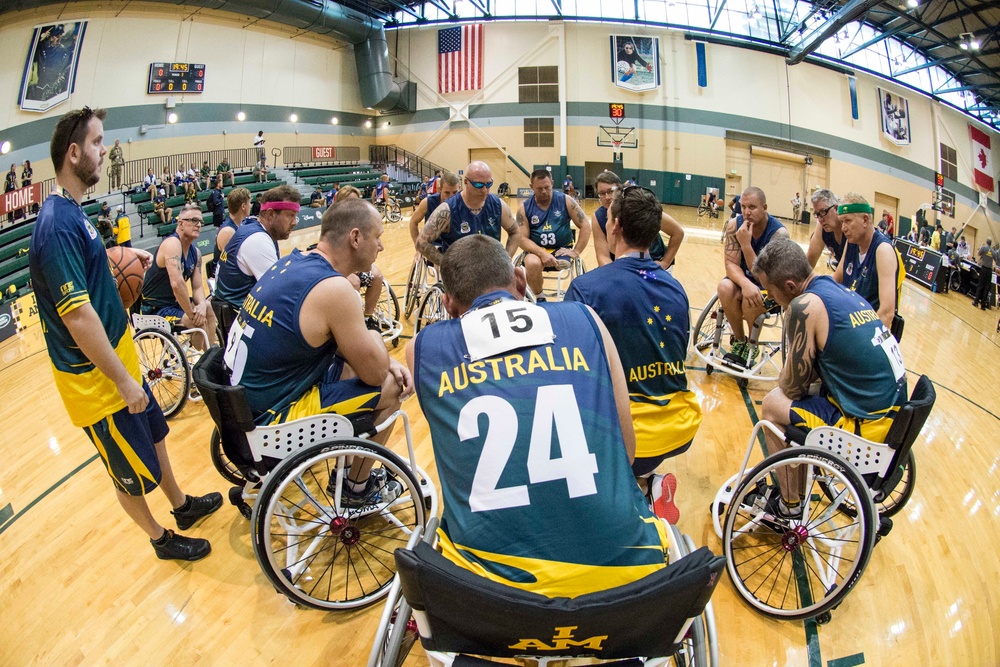 Team Australia prepares for 2016 Invictus Games