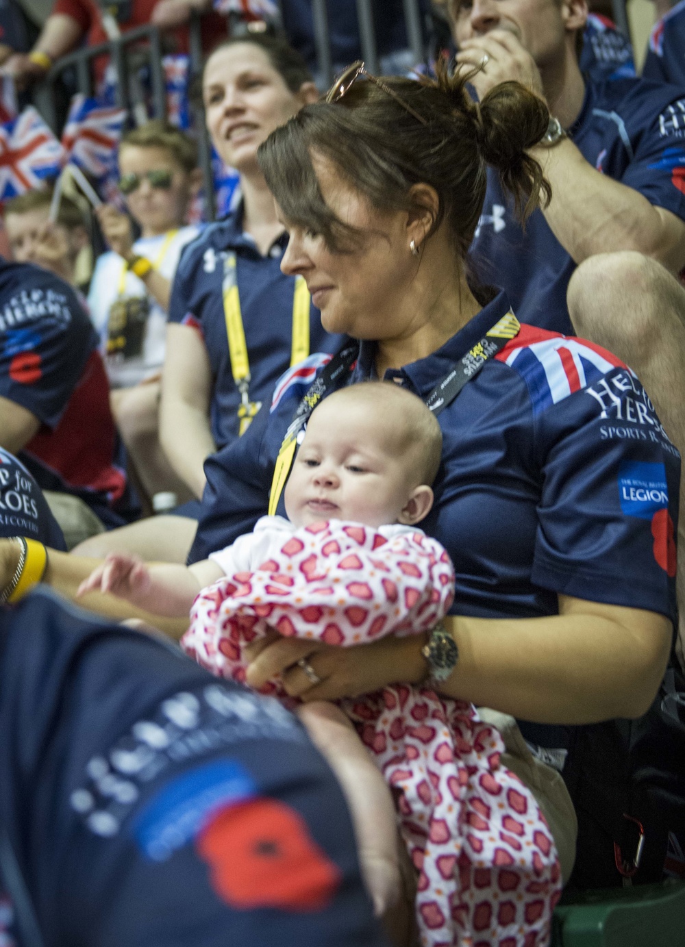 UK vs Afghanistan sitting volleyball at 2016 Invictus Games
