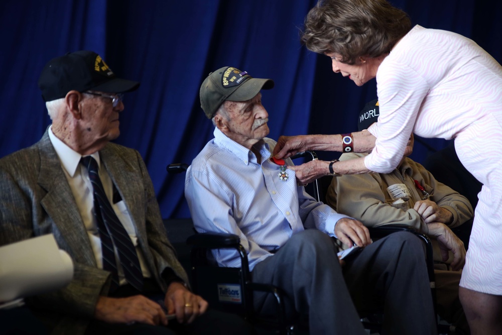 American veterans awarded Legion of Honor Medal