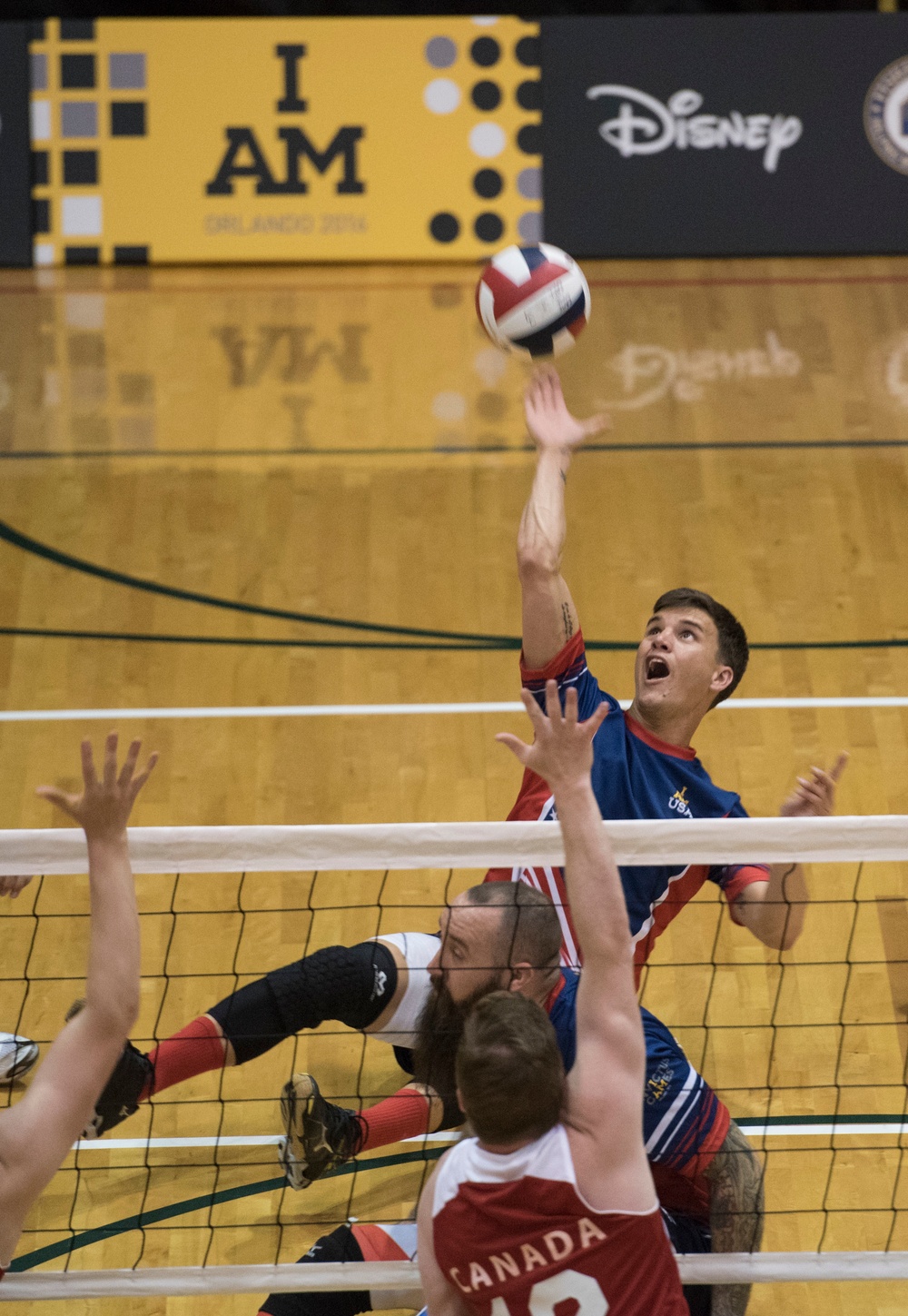 Sitting Volleyball competition at Invictus Games 2016