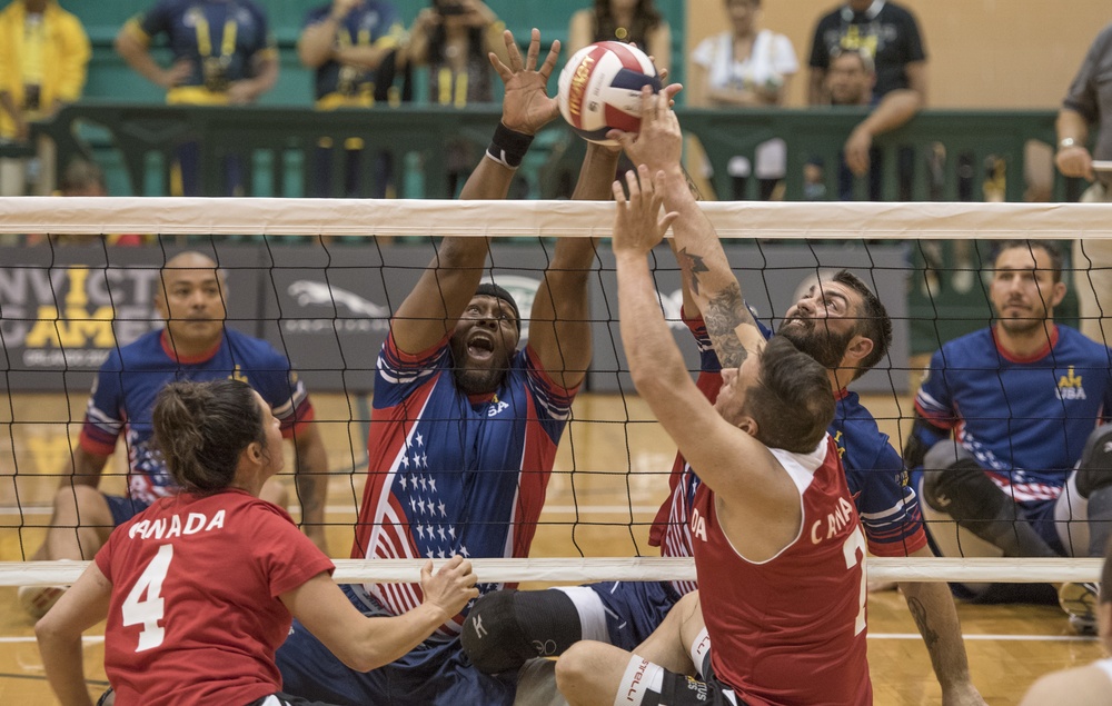 Sitting Volleyball competition at Invictus Games 2016