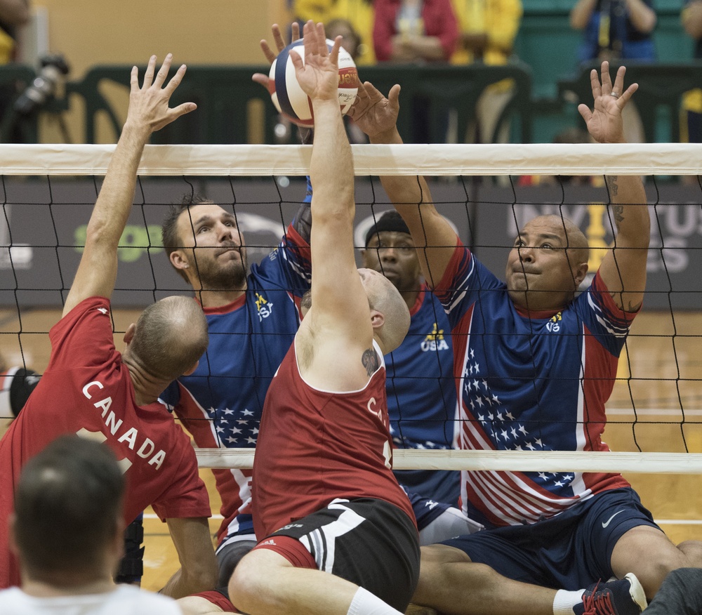 Sitting Volleyball competition at Invictus Games 2016