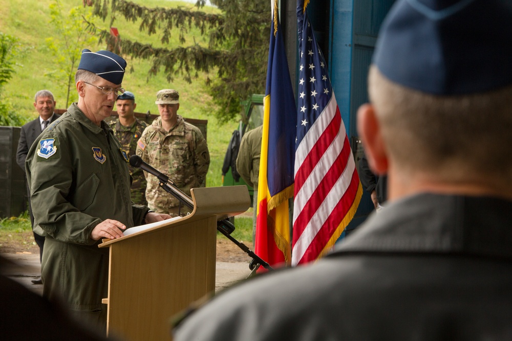 BSRF: 1st time F-22 Raptor visits Romania
