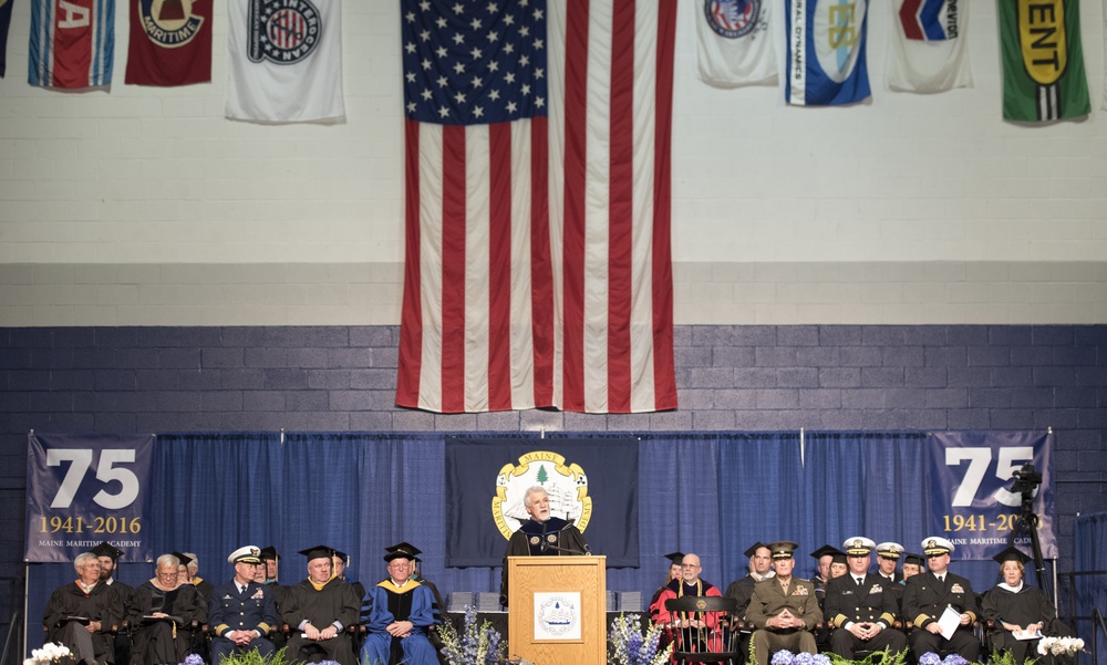 CJCS speaks at Maine Maritime Academy Commencement