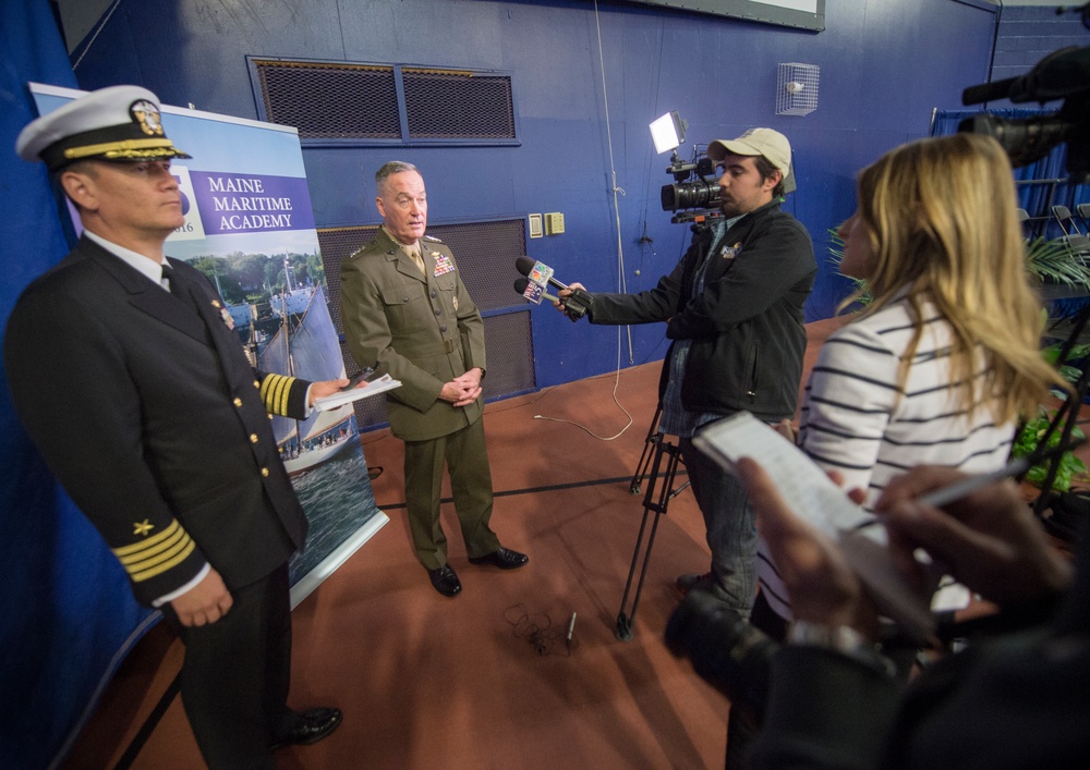 CJCS speaks at Maine Maritime Academy Commencement