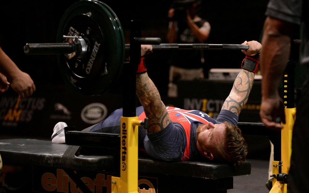 Invictus Games 2016: Powerlifting