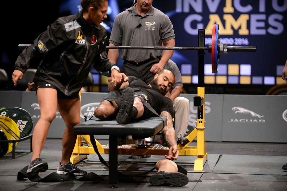 Invictus Games 2016: Powerlifting