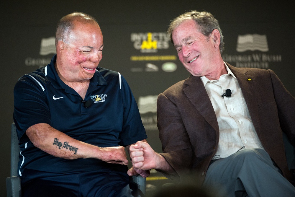 Bush, Prince Harry Host Invictus Symposium