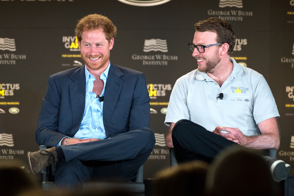 Bush, Prince Harry Host Invictus Symposium
