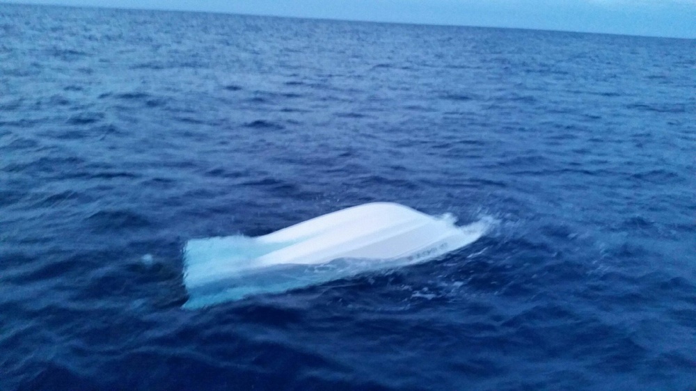 Coast Guard rescues 3 from capsized vessel near Port Allen, Kauai