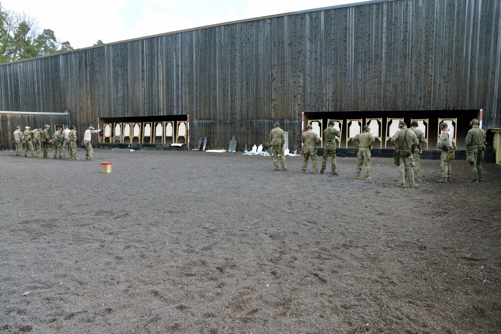 1st Battalion, 10th Special Forces Group (Airborne) M9 pistol range