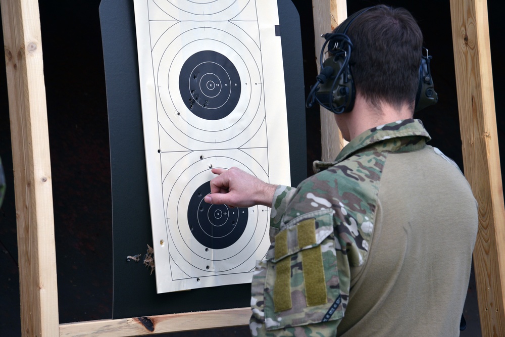 1st Battalion, 10th Special Forces Group (Airborne) M9 pistol range