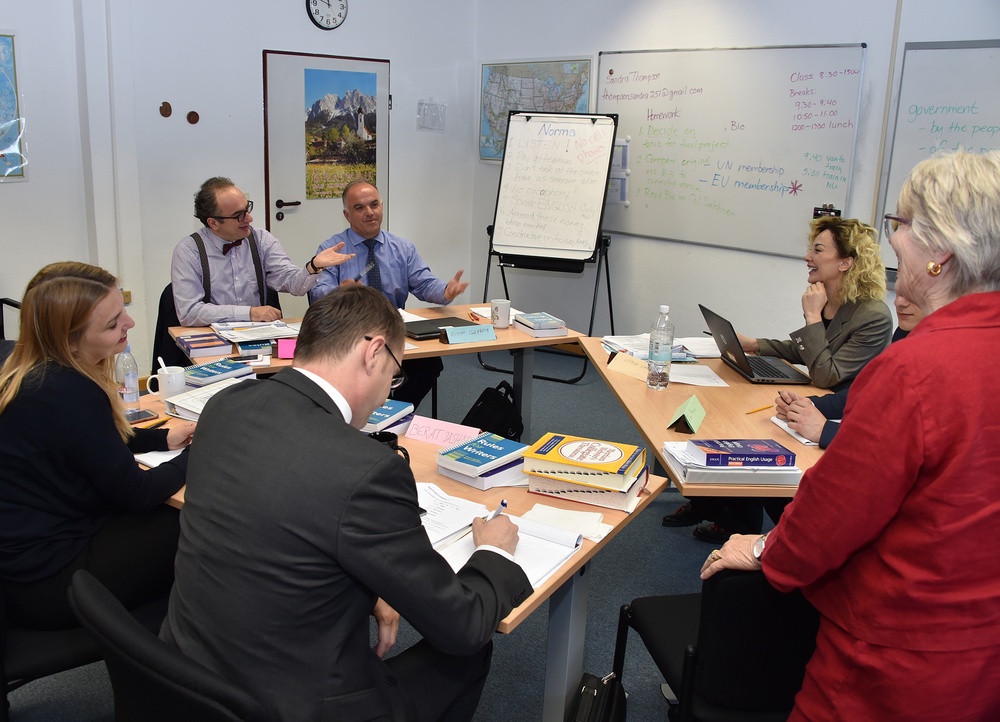 DVIDS Images Kosovo Diplomats Hone Their English Language Skills at
