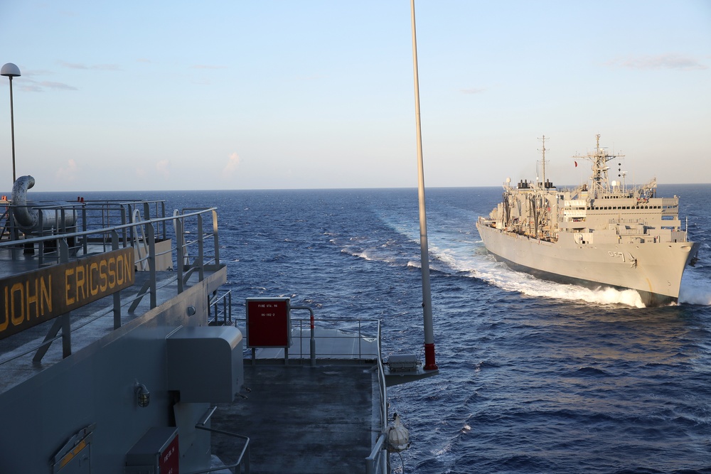 MSC Ships Replenish at Sea