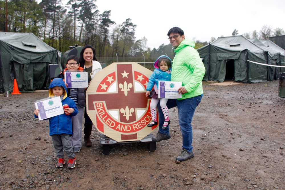 212th Combat Support Hospital Celebrates Family Day and the Month of the Military Child
