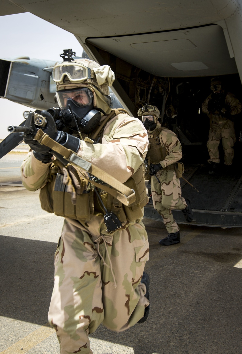 U.S. Marines prepare against chemical threats with CBRN training drills