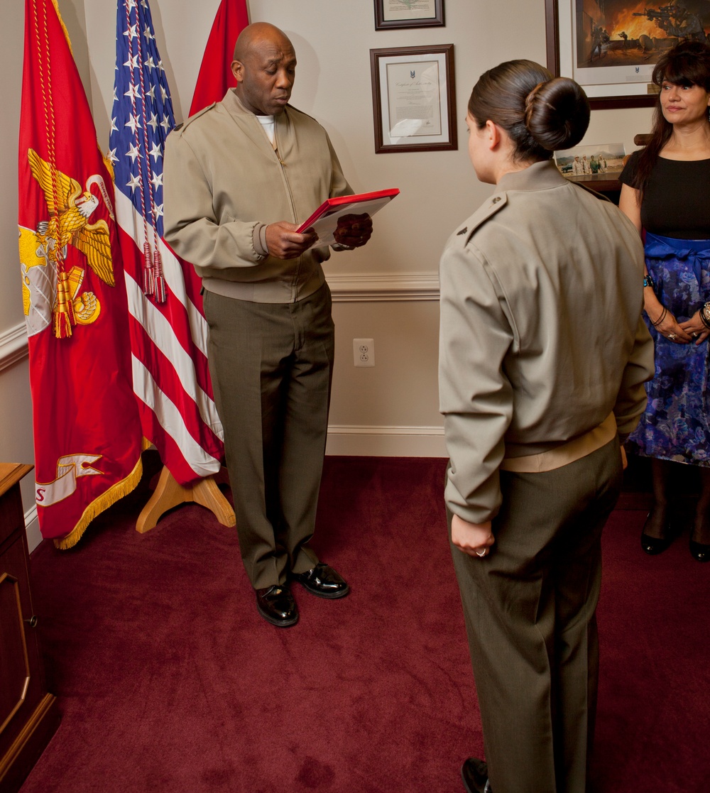 Promotion ceremony