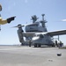 SPMAGTF-CR-AF Ospreys land on French Ship BPC Dixmude