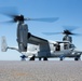 SPMAGTF-CR-AF Ospreys land on French Ship BPC Dixmude