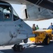 SPMAGTF-CR-AF Ospreys land on French Ship BPC Dixmude