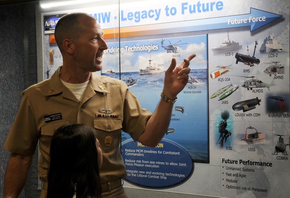 Navy Invites Daughters and Sons to the Technical Center of Excellence for Littoral Warfare and Coastal Defense