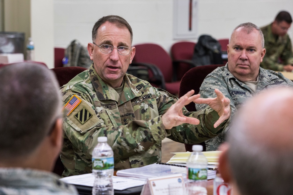 FORSCOM commander meets with adjutants’ generals