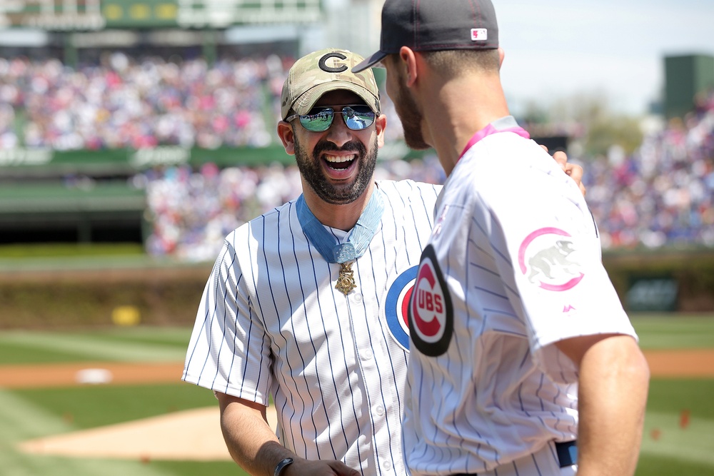 DVIDS - News - Armed Forces take the field for Chicago Cubs