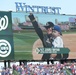 Army Reserve soldier is honored at Chicago Cubs Mother’s Day game