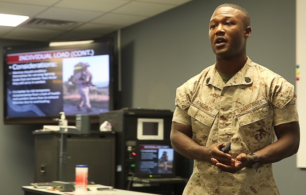 Pendleton Marine Awarded Runner-up Combat Instructor of the Year