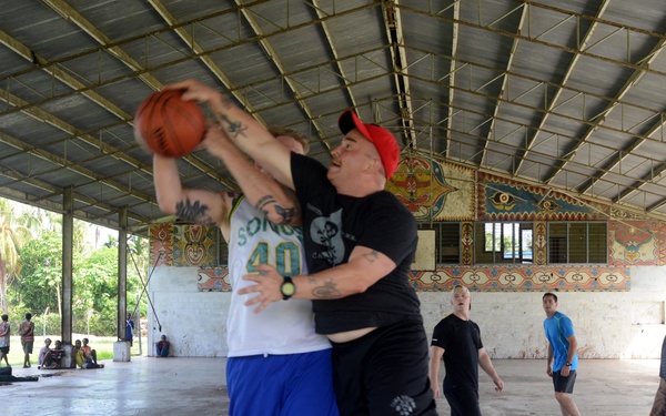 Team Morale Deomonstrated in PNG