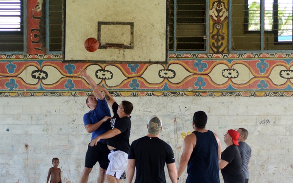 Team Morale Deomonstrated in PNG