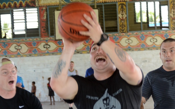 Team Morale Deomonstrated in PNG