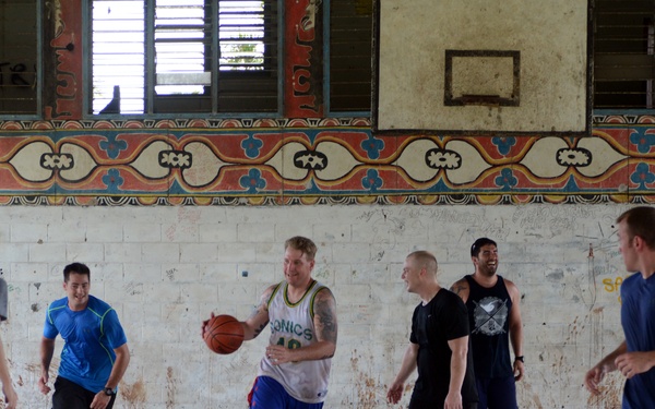 Team Morale Deomonstrated in PNG