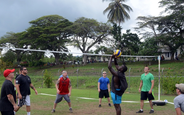 Team Morale Deomonstrated in PNG