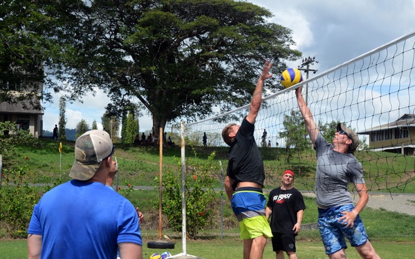 Team Morale Deomonstrated in PNG