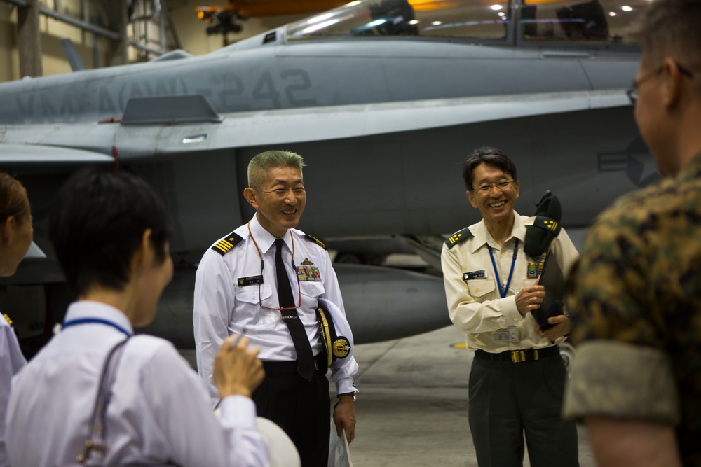 Joint Staff College visits MCAS Iwakuni