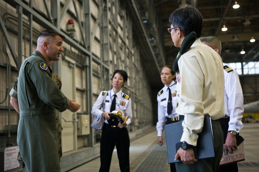 Joint Staff College visits MCAS Iwakuni