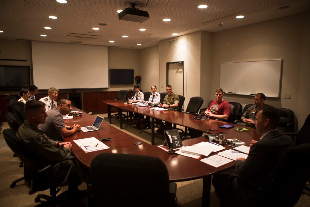 Joint Staff College visits MCAS Iwakuni