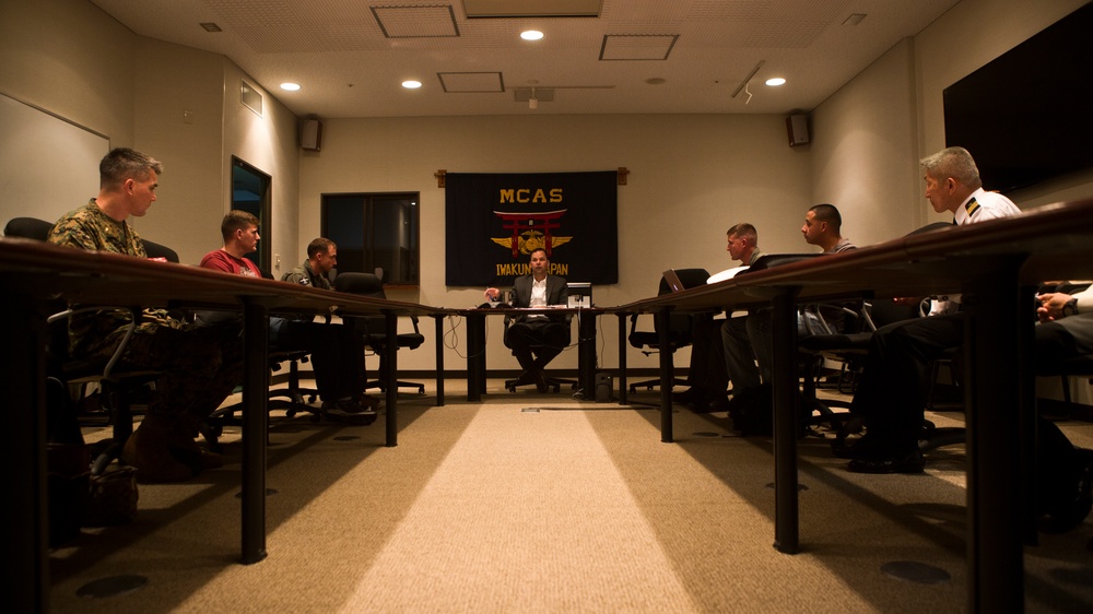 Joint Staff College visits MCAS Iwakuni