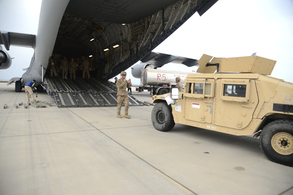 Special Delivery rolls out for 124th Infantry Regiment
