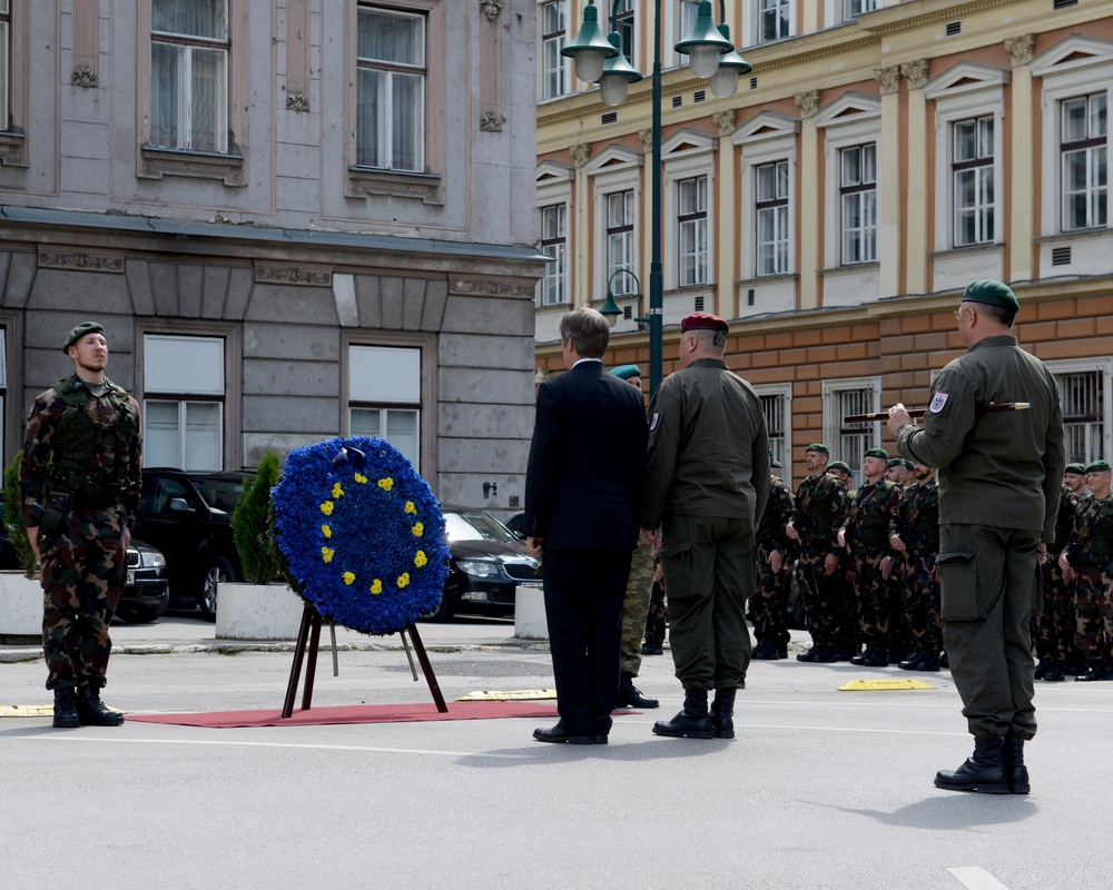 EU Day ceremony celebrates “Past and Future” of EUFOR, BiH