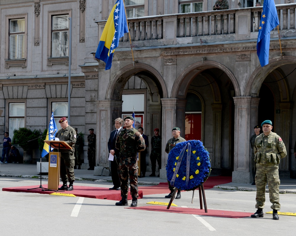 EU Day ceremony celebrates “Past and Future” of EUFOR, BiH